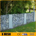 Gray Color gabion wall malaysia for Garden Wall